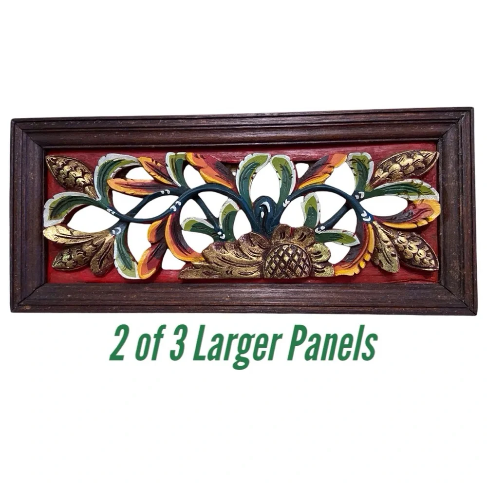 VTG Thailand - Hand-Crafted Wood Panels 1980’s